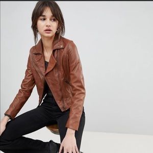 Barney’s leather Jacket NWT